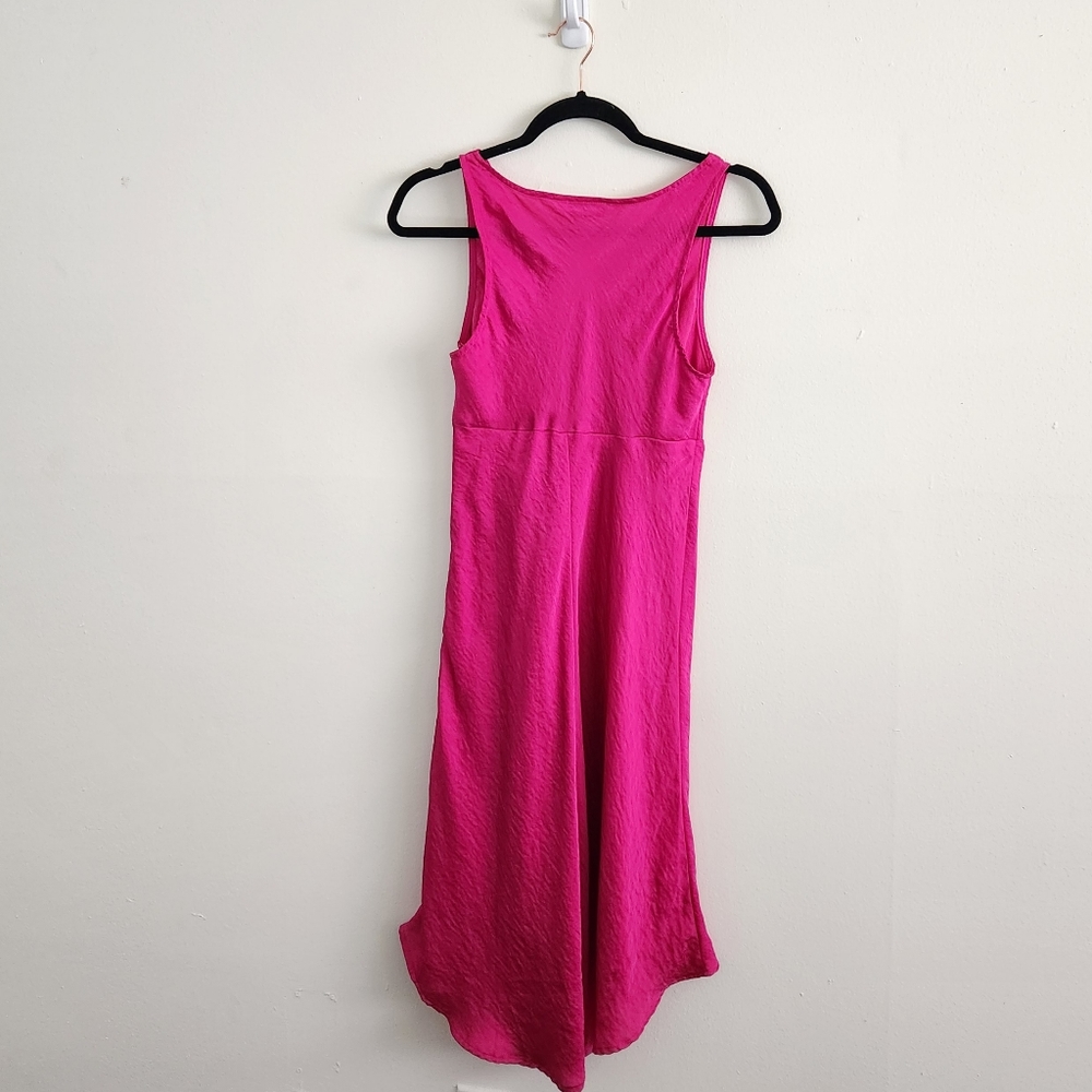 Fuschia Pink Dress Size 4 - Picture 2 of 3